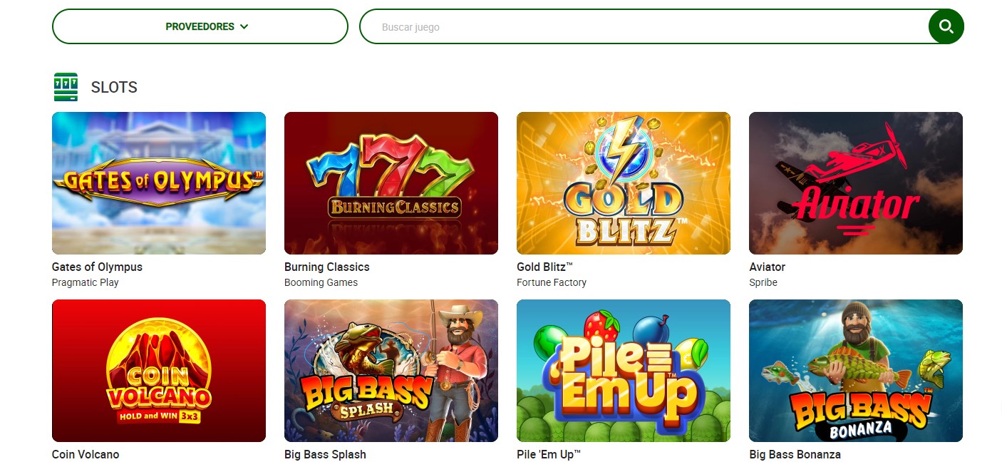 Tragamonedas online en Brazino777 Casino Perú